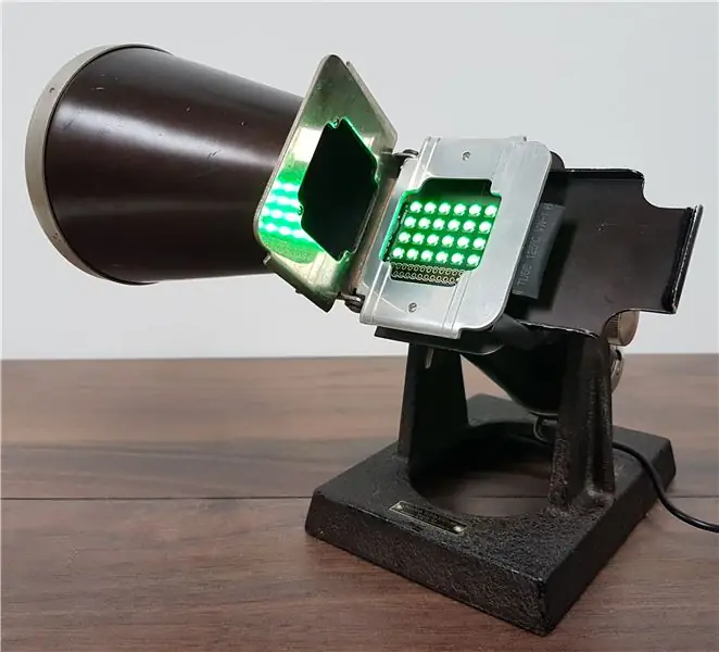 Kodak Pi -kennisgewinglamp uit die 1930's