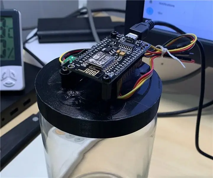 Senzor kysnutého cesta (ESP8266): 4 kroky