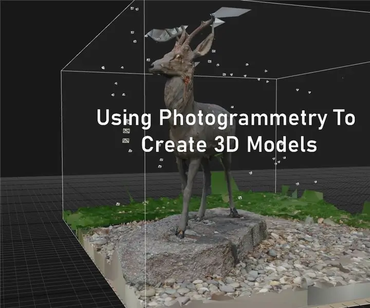 Մոդելներ ստեղծելու համար Photogrammetry- ի օգտագործումը. 9 քայլ