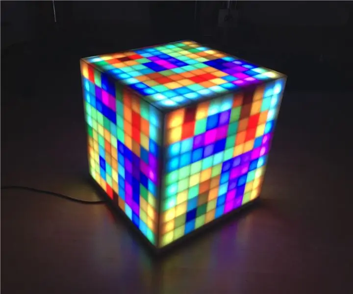 500 LED-Pixel RGB-Brick: 9 ধাপ (ছবি সহ)