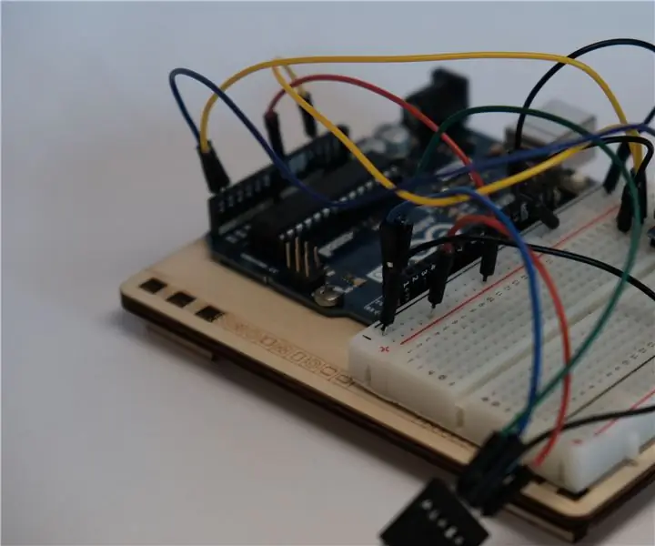 צג ה- VESC הקל ביותר של Arduino: 4 שלבים