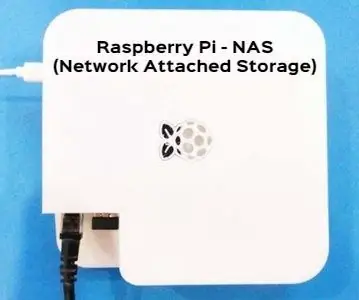 NAS (Network Attached Storage) pomocí Raspberry Pi: 6 kroků