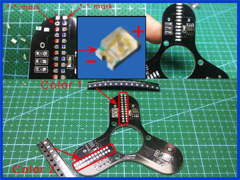 Fidget Spinner - LED Soldering