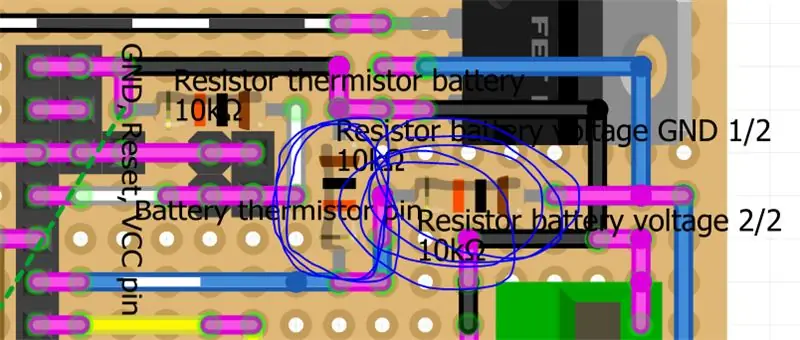 Placa: Resistor para medição de tensão