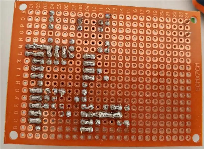 Cov kauj ruam Soldering: Pulldown Resistor thiab Thermistor