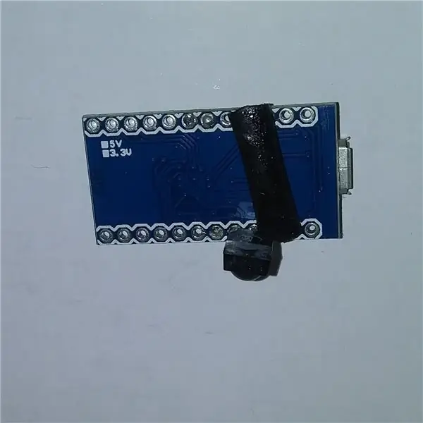 Sensor IR de solda no Arduino Pro Micro