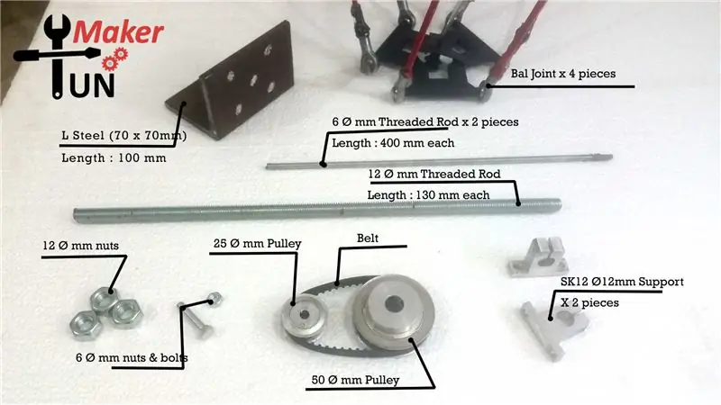 Robot Delta mã nguồn mở