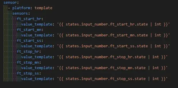 Etapa 3: agora precisamos obter as informações para a API ESPHOME