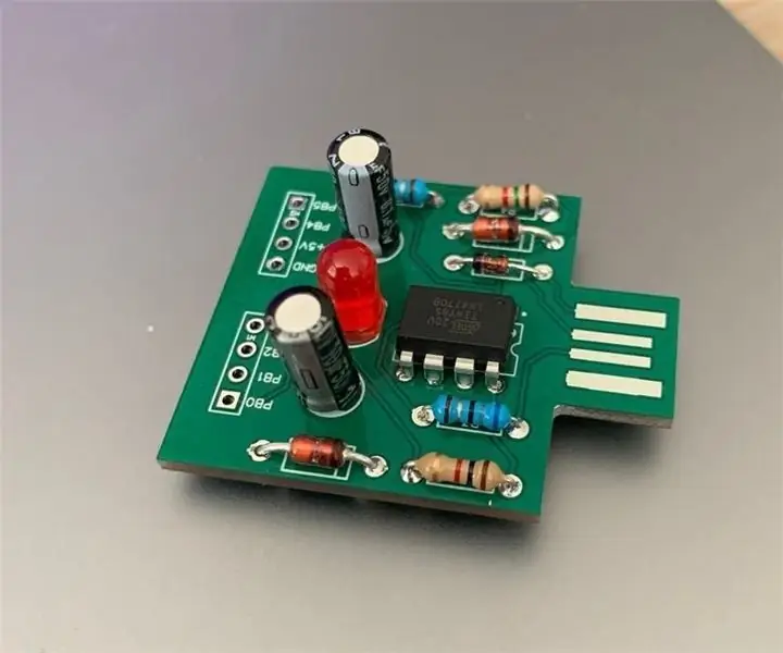 Mini USB Arduino létrehozása: 3 lépés