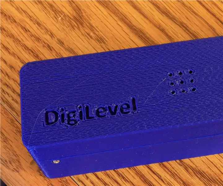 DigiLevel - Digitális szint két tengellyel: 13 lépés (képekkel)