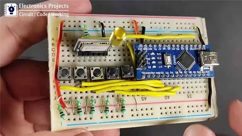 Transmițător LoRa Arduino Circuit