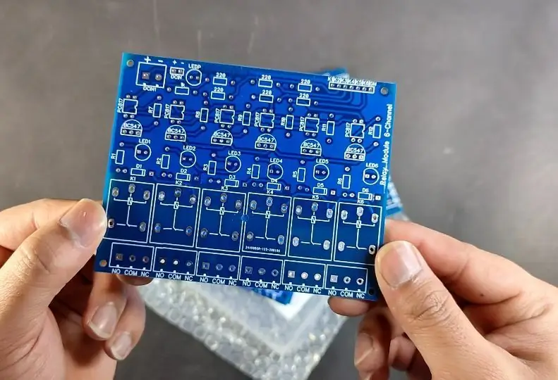 Σχεδιασμός του PCB για το Relay Module