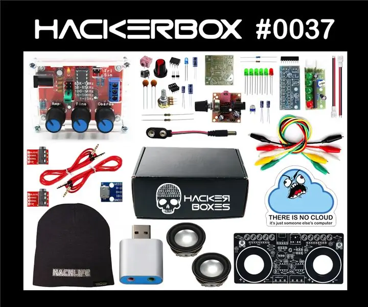 „HackerBox 0037“: „WaveRunner“: 10 žingsnių