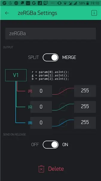 Shkarkoni aplikacionin Blynk në telefonin tuaj dhe ngarkoni firmware në ESP -në tuaj