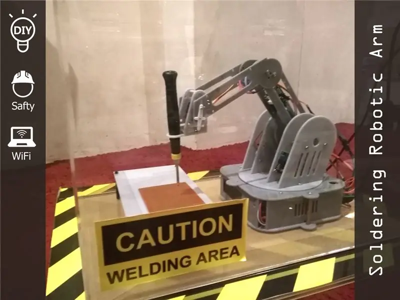 Automated Soldering Robotic Arm