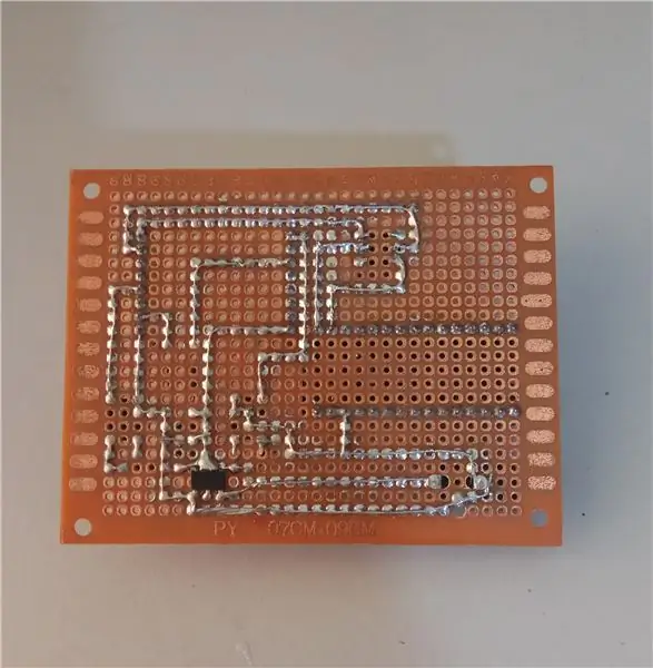 Soldar un circuito de tablero