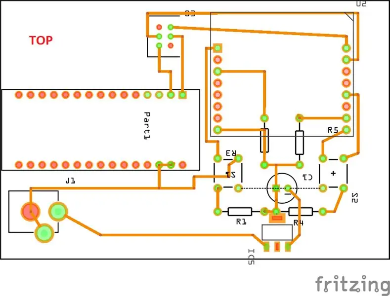 הלחמת מעגל Perfboard