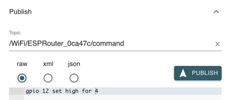 Otestujte MQTT