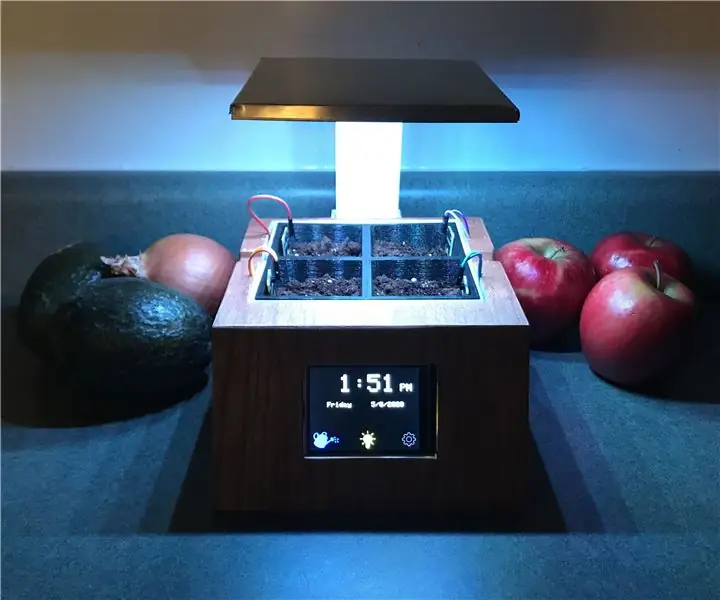 Smart Indoor Herb Garden: 6 քայլ (նկարներով)