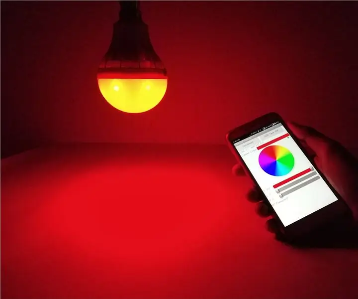 DIY RGB Smart Bulb From Scratch: 8 steg