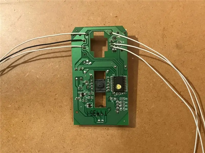 Fios de soldagem para microinterruptores e roda codificadora