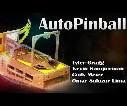 Arduino Pinball Machine, ki se igra sam !: 13 korakov (s slikami)