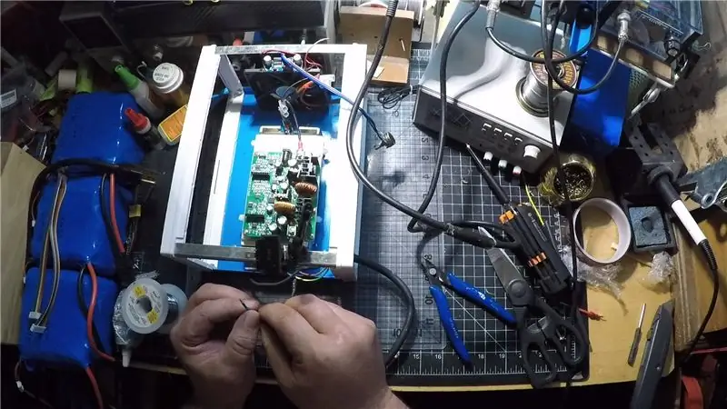 Solder AC & Tambah Panel Belakang