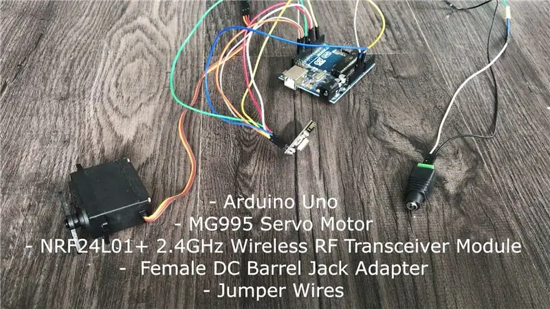 Diagrama de cableado del receptor