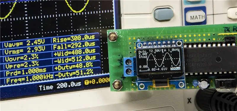 Actualice DIY Mini DSO a un osciloscopio real con características increíbles