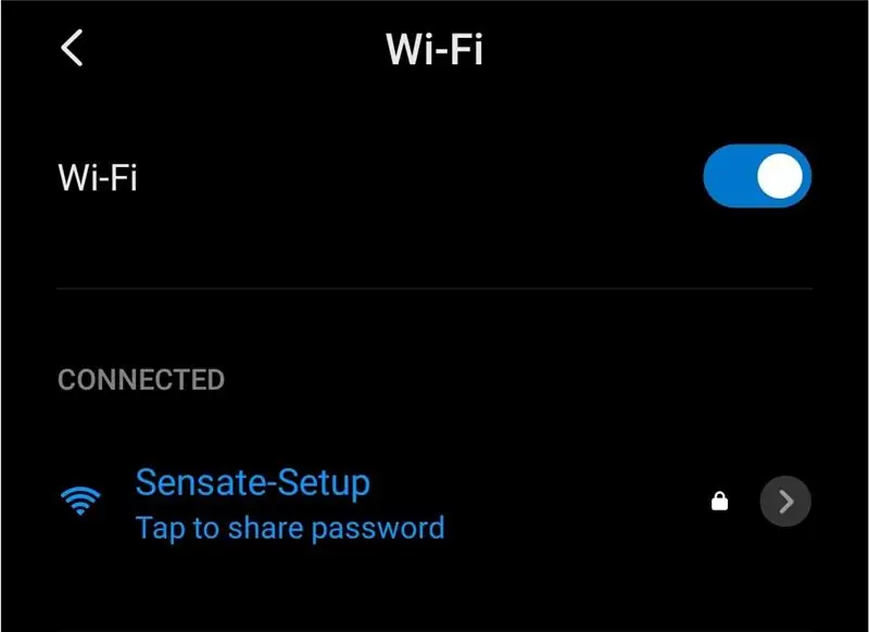 Konfigurace WiFi sítě