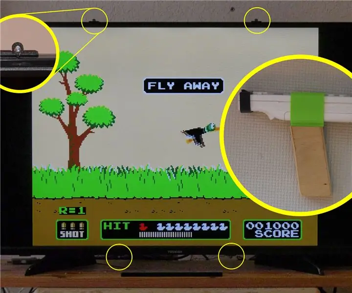 Natančna svetlobna pištola Wiimote za Raspberry PI: 9 korakov (s slikami)