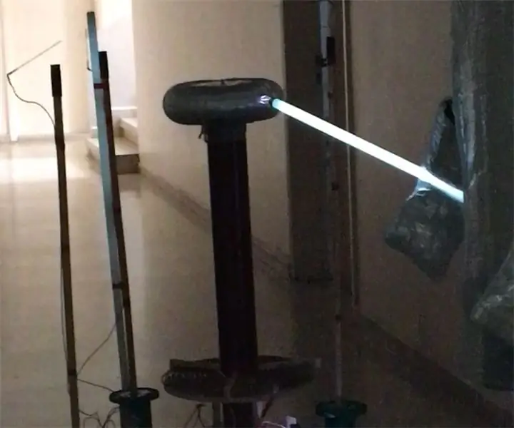 Spark Gap Tesla Coil: 14 Βήματα