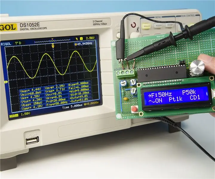 เครื่องกำเนิดฟังก์ชัน DIY ด้วย STC MCU อย่างง่ายดาย: 7 ขั้นตอน (พร้อมรูปภาพ)