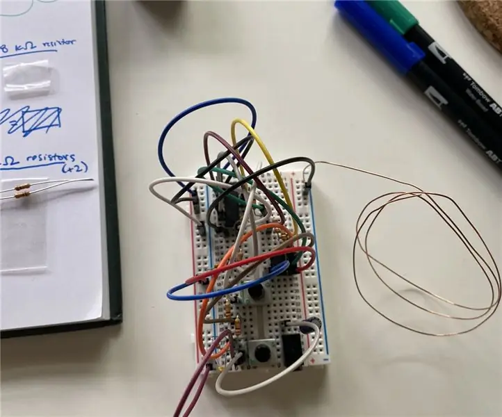 PHYS 339 Эцсийн төсөл: Энгийн Theremin: 3 алхам