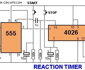 555 Timer Reaction Game: 5 koraka