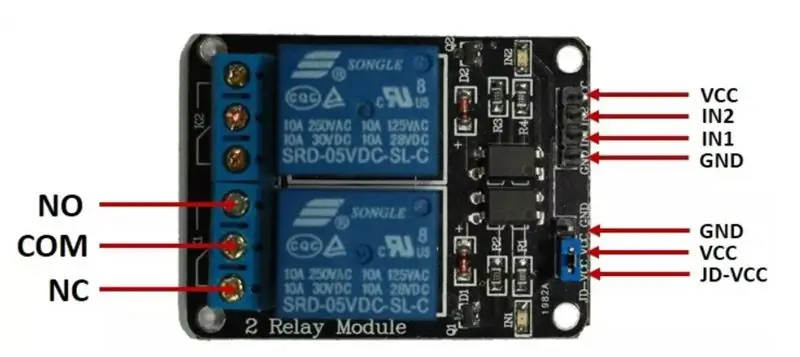 Melihat Modul Relay