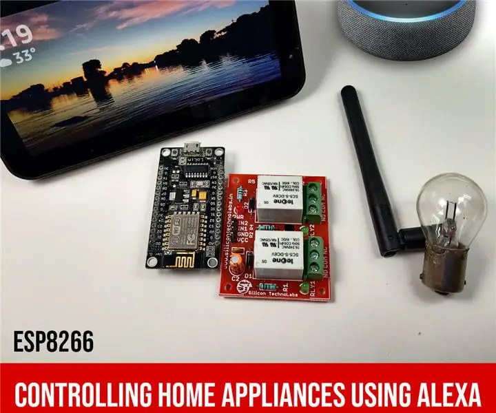 Huishoudelijke apparaten bedienen via Alexa met ESP8266 of ESP32 - Ajarnpa