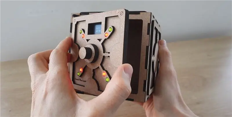 Crack the Code Game, Arduino Puzzle Box