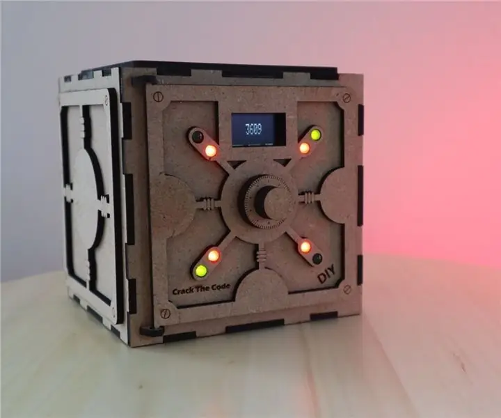 Crack the Code Game, Puzzle Box basato su Arduino: 4 passaggi (con immagini)