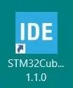 Zilo tablešu dēļa iestatīšana STM32CubeIDE