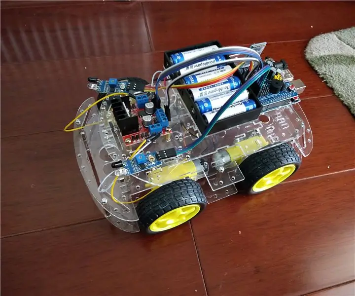 Inteligentni Romote automobil zasnovan na Arduinu: 5 koraka