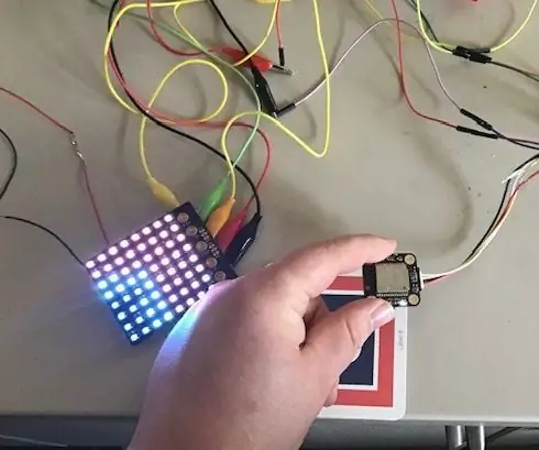 Micro: bit MU Vision Sensor és Zip Tile együtt: 9 lépés (képekkel)