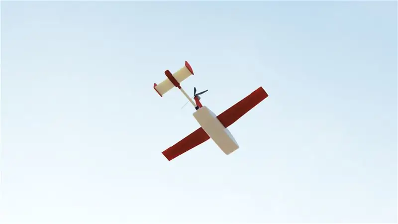 Autonomní doručovací dron s pevným křídlem (3D tisk)