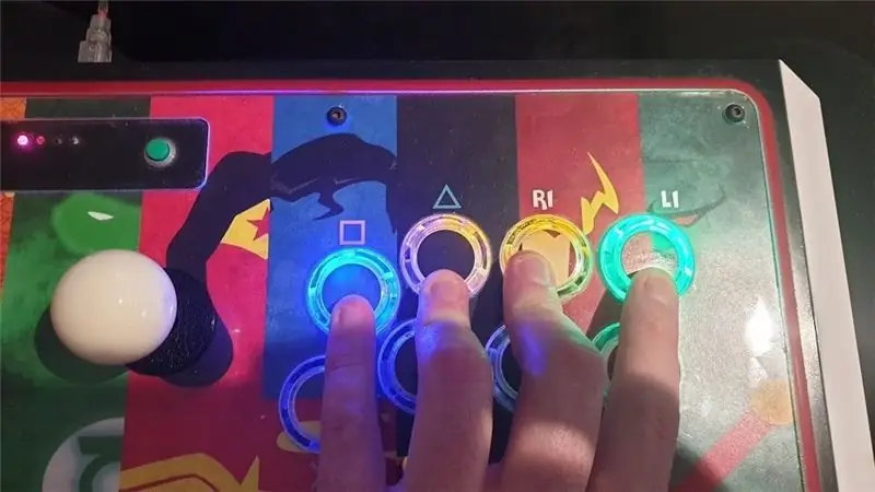 Ավելացրեք LED- ներ ձեր Arcade Stick Sanwa կոճակներին