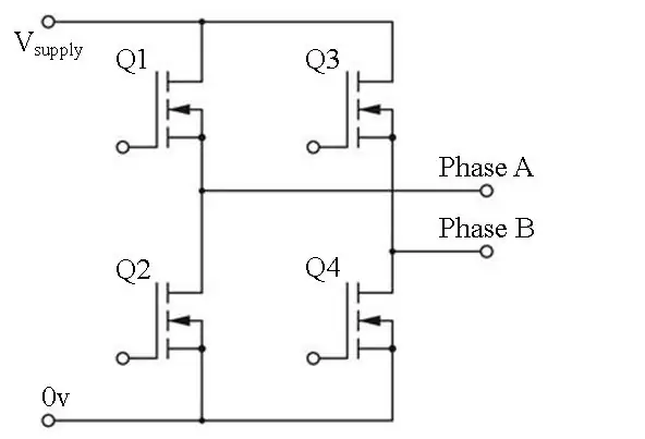 Produzione della tensione di uscita utilizzando PWM