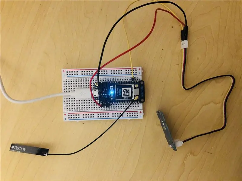 Hoe maak je een slim overstromingsdetectie-alarmsysteem met Raspberry Pi en Particle Argon?