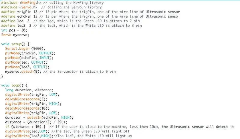 Hakbang 3: Code