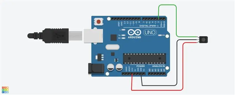 Verbind Arduino en IR ontvanger