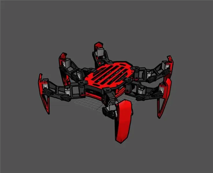 Betaalbare PS2 gecontroleerde Arduino Nano 18 DOF Hexapod