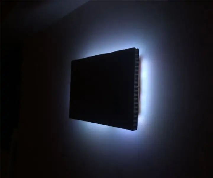 DIY RGB zidna lampa: 6 koraka